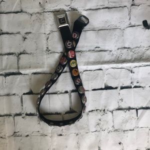 Bottle cap belt, M 33”-36”